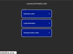 Sites similar to leadslightning.com