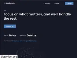 Sites similar to leadspicker.com
