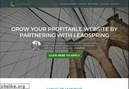 Sites similar to leadspring.org