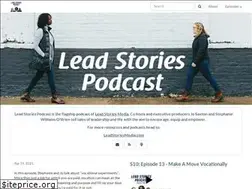 Sites similar to leadstoriespodcast.com