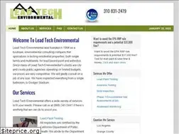 Sites similar to leadtechenvironmental.com