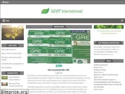 Sites similar to leaf-international.org