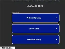 Sites similar to leafand.co.uk