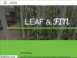 Sites similar to leafandfin.com