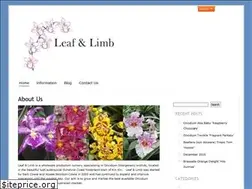 Sites similar to leafandlimb.biz