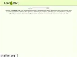 Sites similar to leafdns.com
