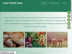 Sites similar to leaffoodhub.com