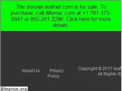 Sites similar to leafnet.com