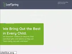 Sites similar to leafspringschool.com