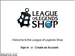 Sites similar to league-of-legends-shop.com