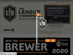 Sites similar to leagueofbrewers.co.nz
