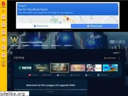 Sites similar to leagueoflegends.wikia.com