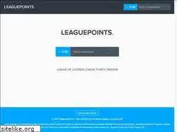 Sites similar to leaguepoints.lol