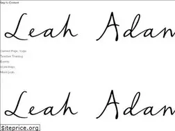 Sites similar to leahadams.co