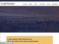 Sites similar to leahfarmer.com