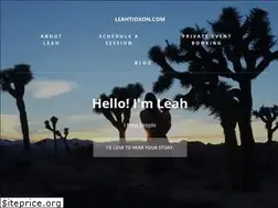 Sites similar to leahtioxon.com