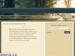 Sites similar to leahymcdonaldfh.com