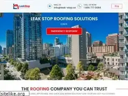 Sites similar to leak-stop.ca