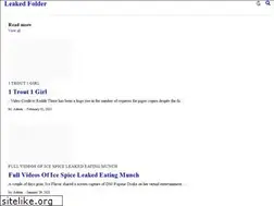 Sites similar to leakedfolder.blogspot.com