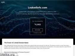 Sites similar to leakedinfo.com