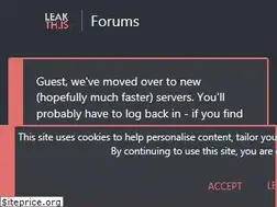 Sites similar to leakth.is