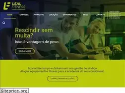 Sites similar to lealfitness.com.br