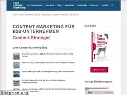 Sites similar to lean-content-marketing.com
