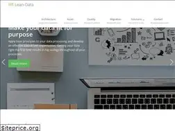 Sites similar to lean-data.nl