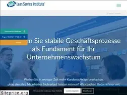 Sites similar to lean-service-institute.de