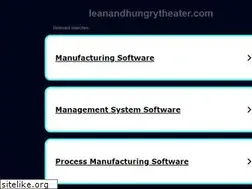 Sites similar to leanandhungrytheater.com