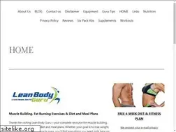 Sites similar to leanbodyguru.com