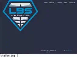 Sites similar to leanbodystudio.com