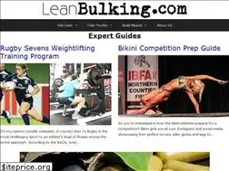 Sites similar to leanbulking.com