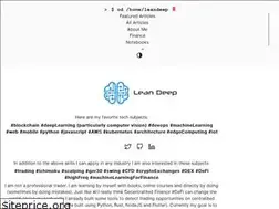 Sites similar to leandeep.com