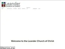 Sites similar to leanderchurchofchrist.org