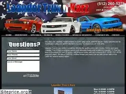 Sites similar to leandertrucksncars.com