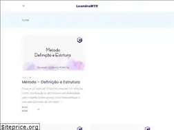 Sites similar to leandromtr.com