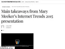 Sites similar to leanentrepreneur.com