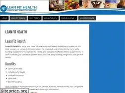 Sites similar to leanfithealth.com