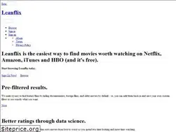 Sites similar to leanflix.com