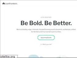 Sites similar to leanfrontiers.com