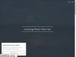 Sites similar to leaningrockcherries.co.nz