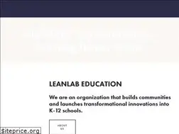 Sites similar to leanlabeducation.org