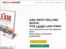 Sites similar to leanlawfirmbook.com