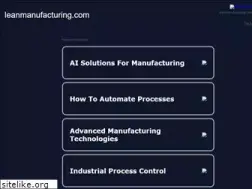 Sites similar to leanmanufacturing.com