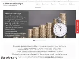 Sites similar to leanmanufacturing.it