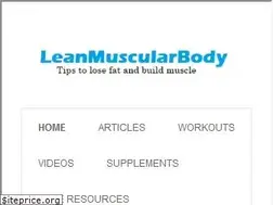 Sites similar to leanmuscularbody.com