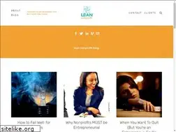 Sites similar to leannonprofit.com