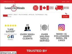 Sites similar to leanonmeals.ca