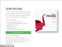 Sites similar to leanpricing.co